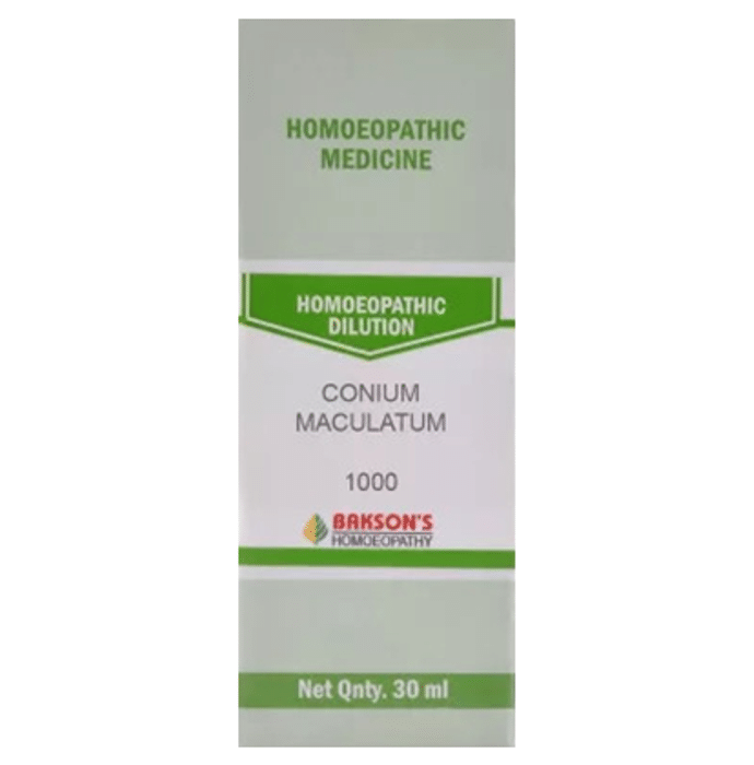 Bakson's Conium Maculatum Dilution 1000 CH
