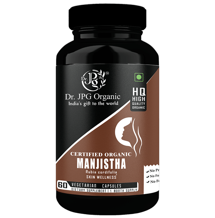 Dr. JPG Organic Manjistha Vegetarian Capsule