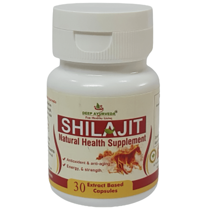 Deep Ayurveda Shilajit Extract Based Capsule