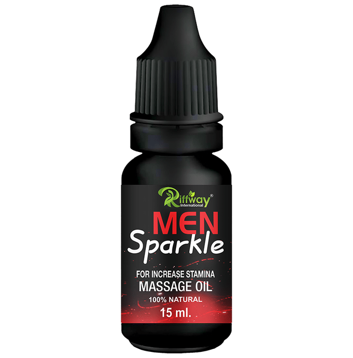 Riffway International Men Sparkle for Increase Stamina Massage Oil