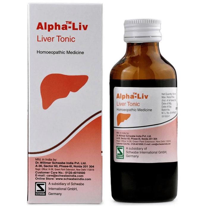 Dr Willmar Schwabe India Alpha-Liv Liver Tonic