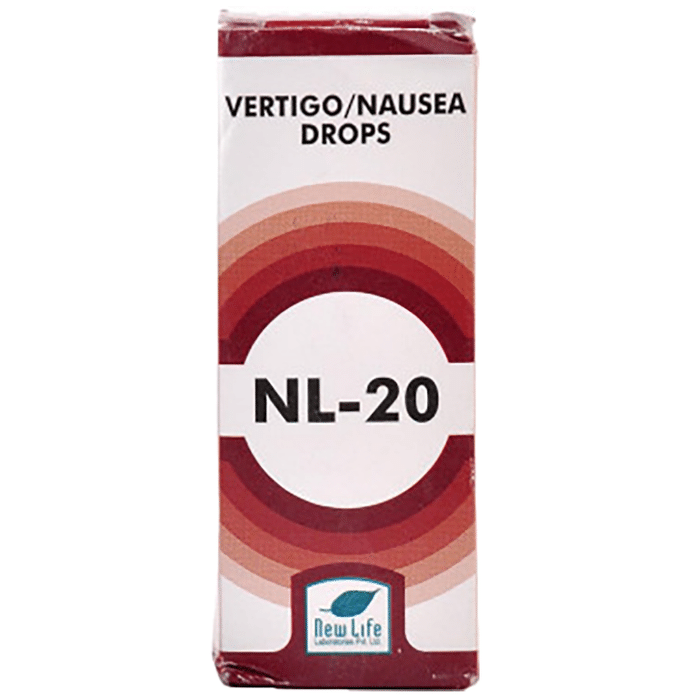 New Life NL 20 Vertigo/Nausea Drop