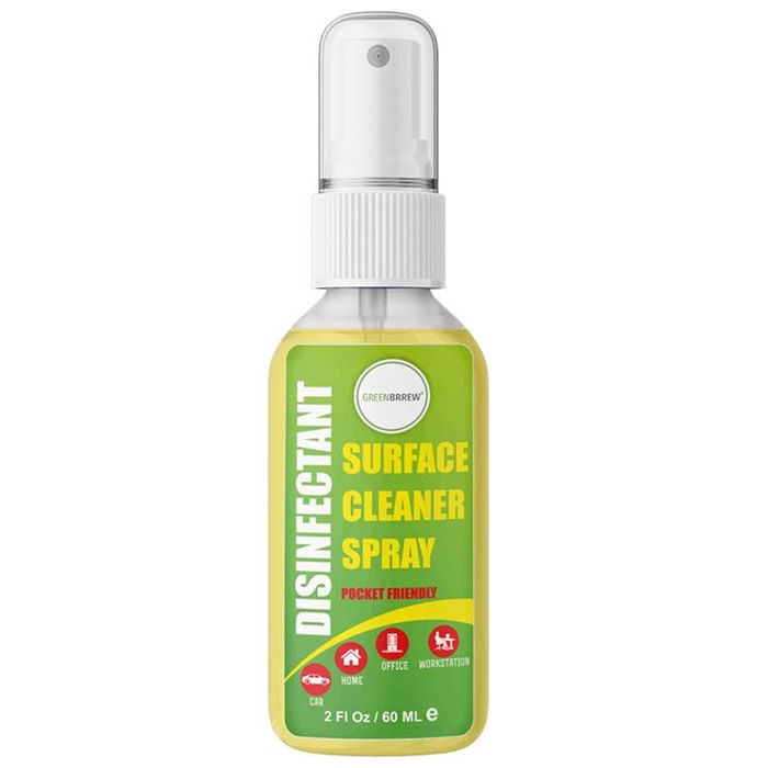 Green Brrew Disinfectant Surface Cleaner Spray (60ml Each)