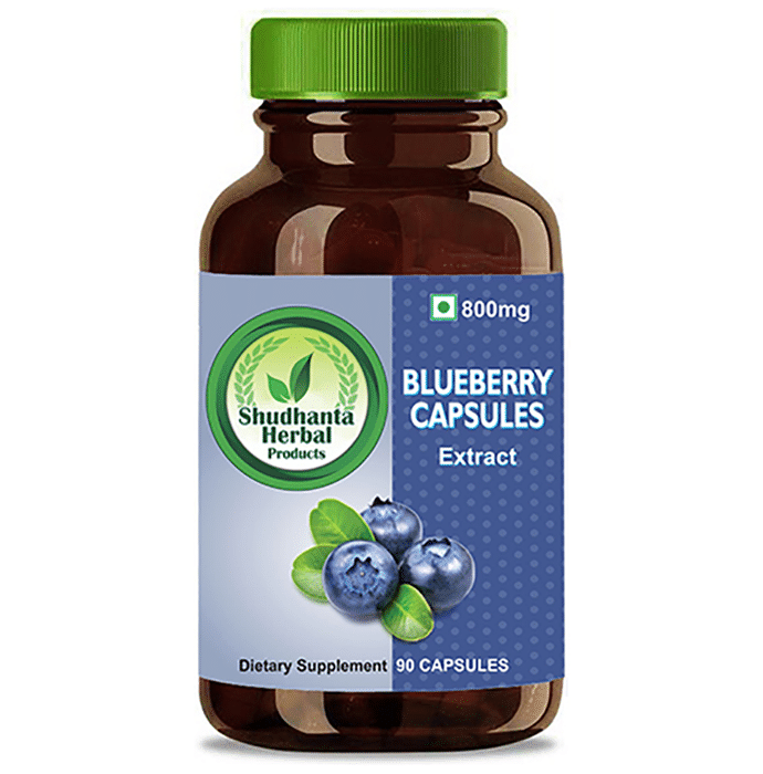 Shudhanta Herbal Blueberry 800mg Capsule