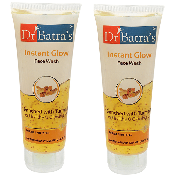 Dr Batra's Instant Glow Face Wash (100ml Each)
