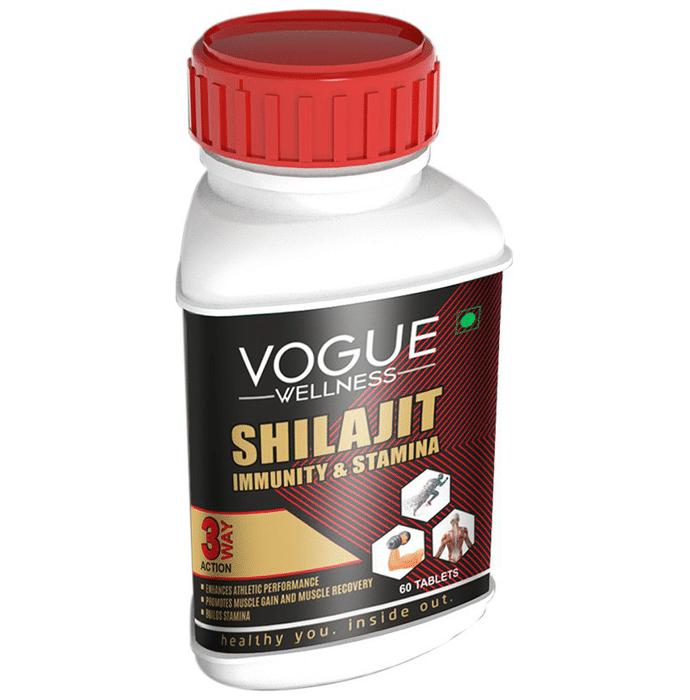 Vogue Wellness Shilajit Tablet (60 Each)