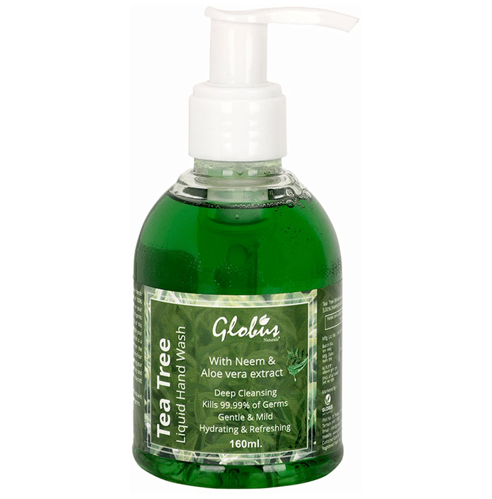 Globus Naturals Tea Tree Liquid Hand Wash