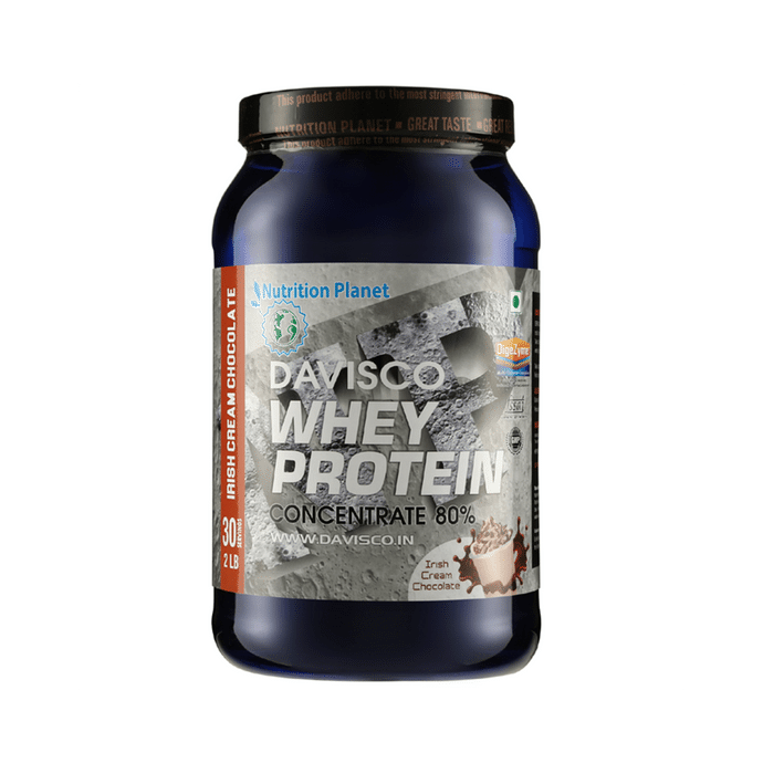 Nutrition Planet Davisco Whey Protein Concentrate 80% Powder Irish Cream Chocolate