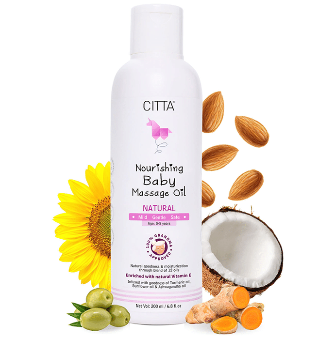 Citta Nourishing Baby Massage Oil