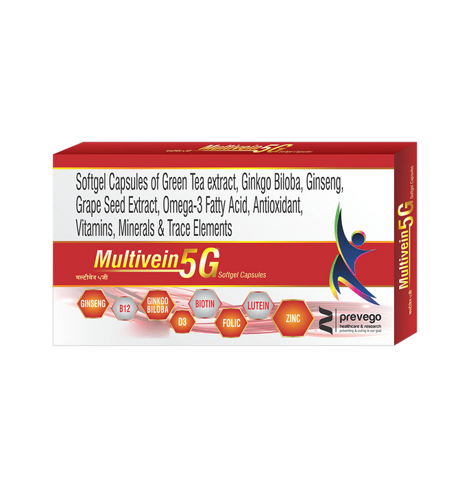 Multivein 5G Softgel Capsule