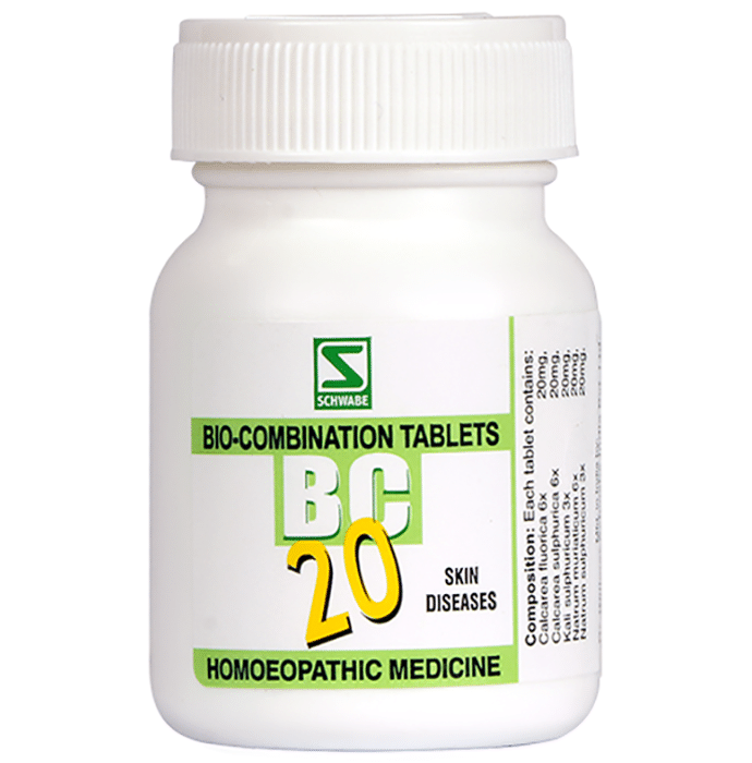 Dr Willmar Schwabe India Bio-Combination 20 (BC 20) Tablet