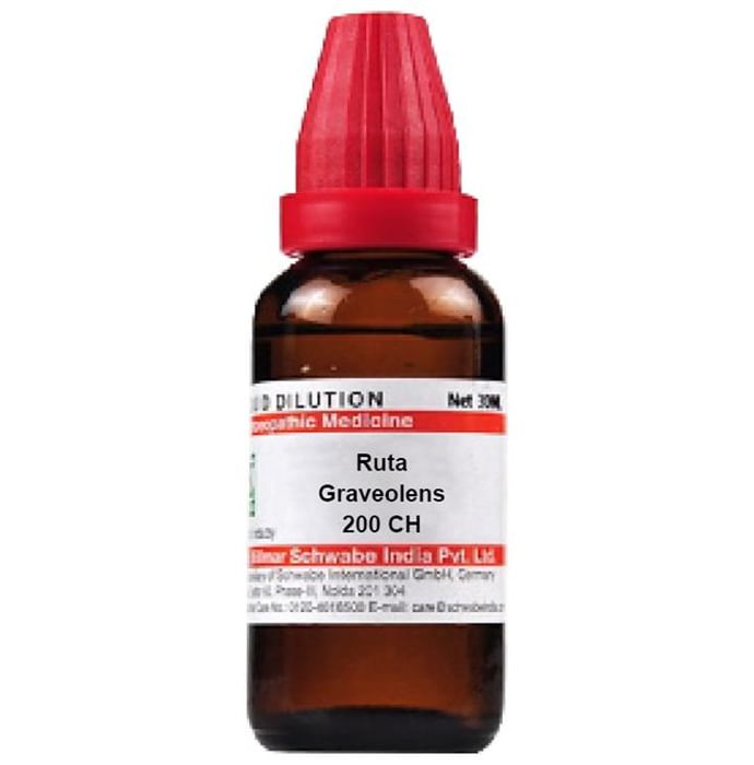 Dr Willmar Schwabe India Ruta Graveolens Dilution 200 CH