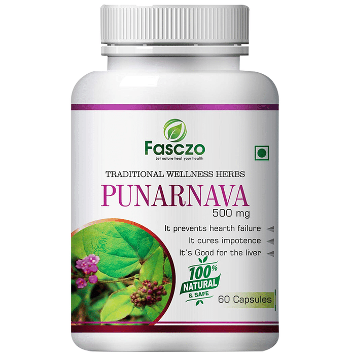 Fasczo Punarnava 500mg Capsule
