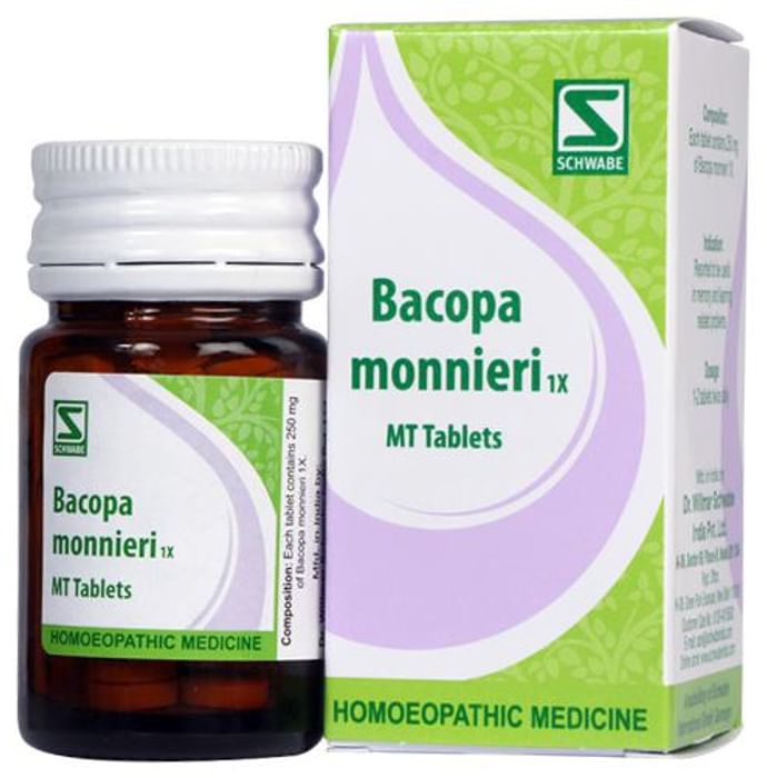 Dr Willmar Schwabe India Bacopa Monnieri Tablet 1X