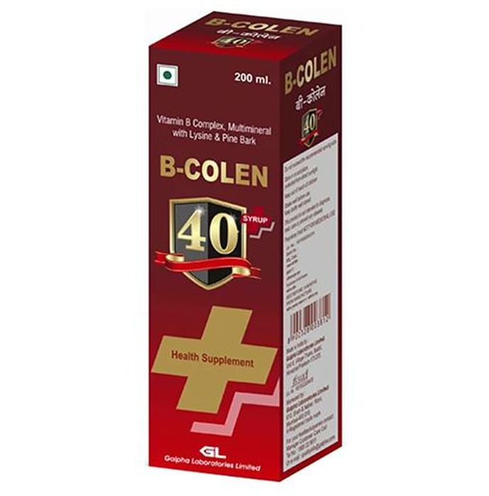 B Colen 40 Plus Syrup
