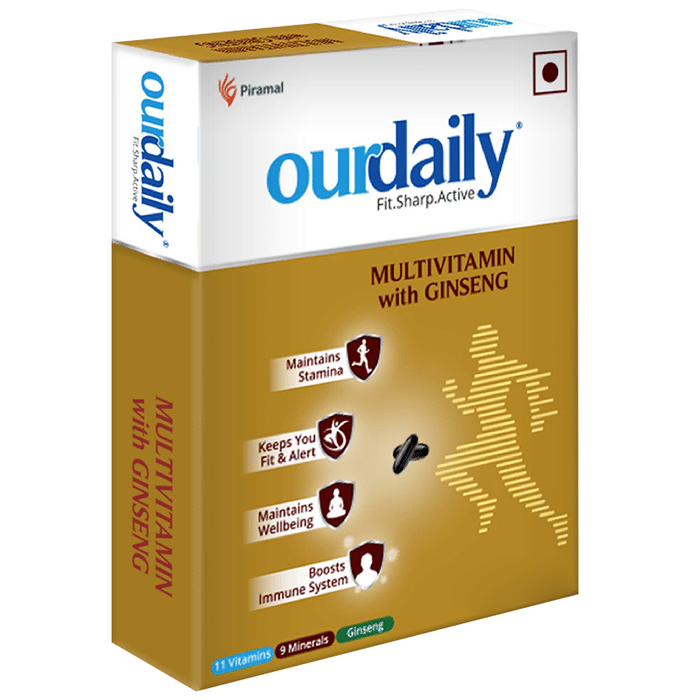 OurDaily Multivitamin with Ginseng Soft Gelatin Capsule