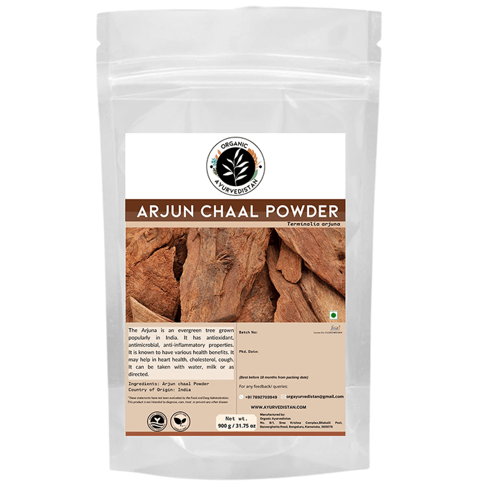 Organic Ayurvedistan Arjun Chal Powder