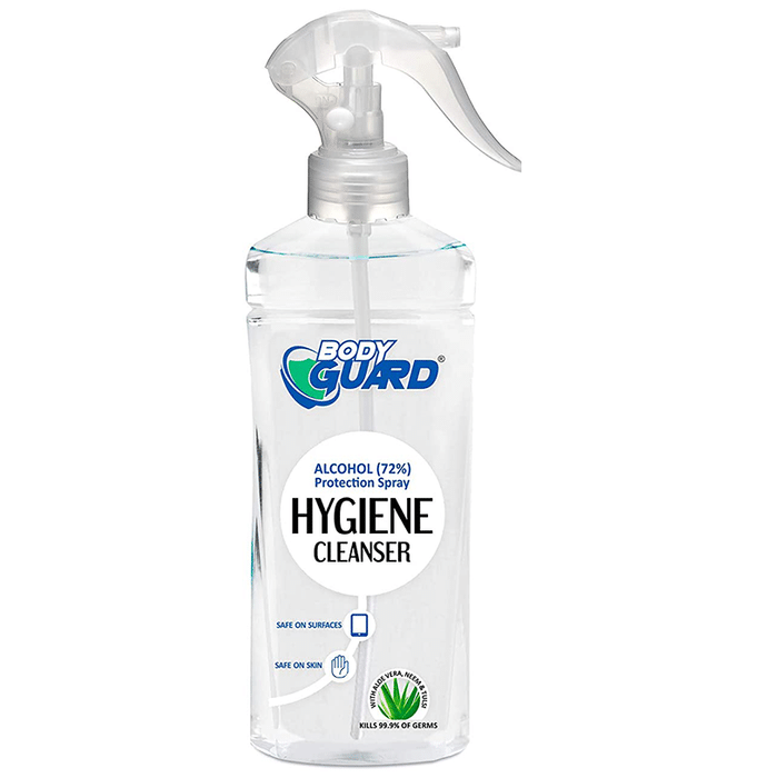 Aryanveda Body Guard Hygiene Cleanser Alcohol (72%) Protection Spray (200ml Each)