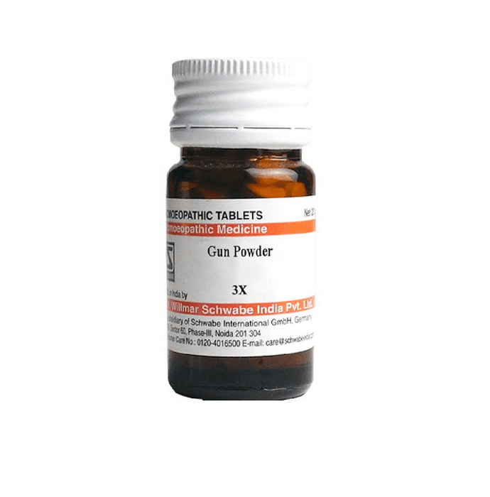 Dr Willmar Schwabe India Gun Powder Trituration Tablet 3X