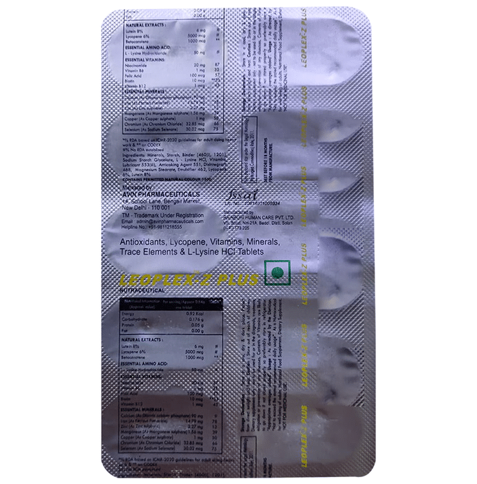 Leoplex-Z Plus Tablet