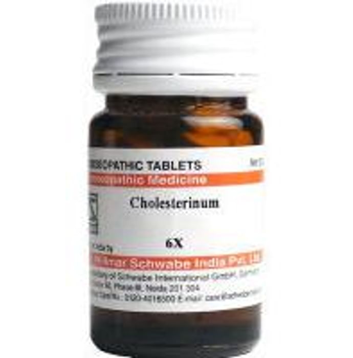 Dr Willmar Schwabe India Cholesterinum Trituration Tablet 6X