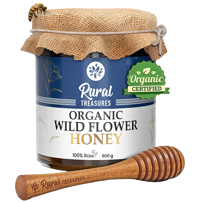Rural Treasures Organic Wild Flower Honey