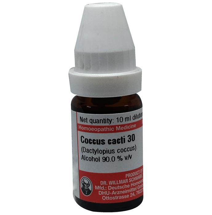 Dr Willmar Schwabe Germany Coccus Cacti Dilution 30
