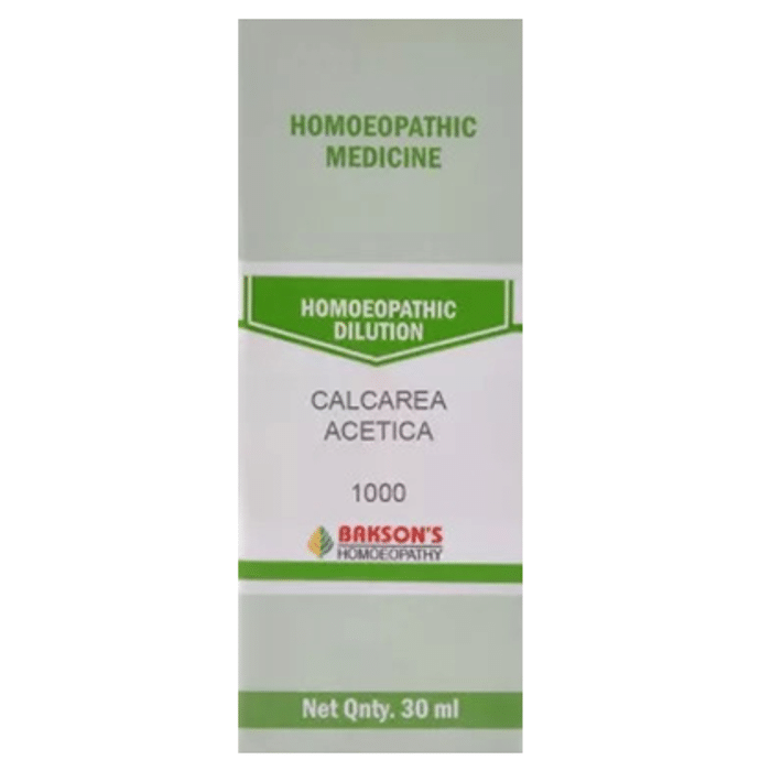 Bakson's Calcarea Acetica Dilution 1000 CH
