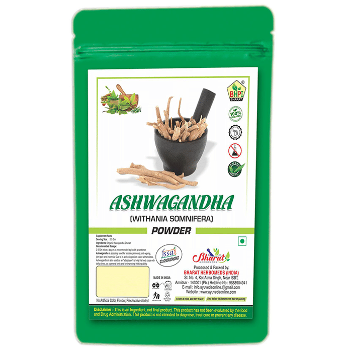 BHPI Bharat Ashwagandha (Withania Somnifera) Powder