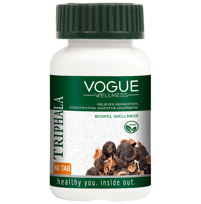 Vogue Wellness Triphala Tablet (60 Each)