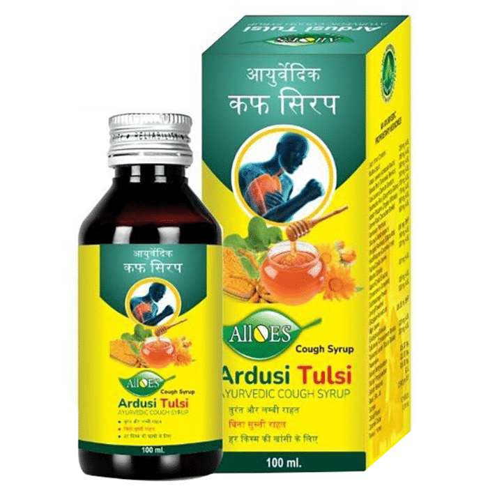 Alloes Ardusi Tulsi Ayurvedic Cough Syrup