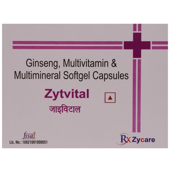 Zytvital Soft Gelatin Capsule