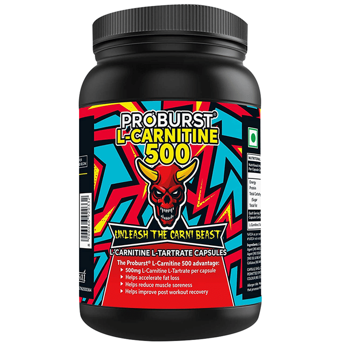 Proburst L-Carnitine 500 Capsule