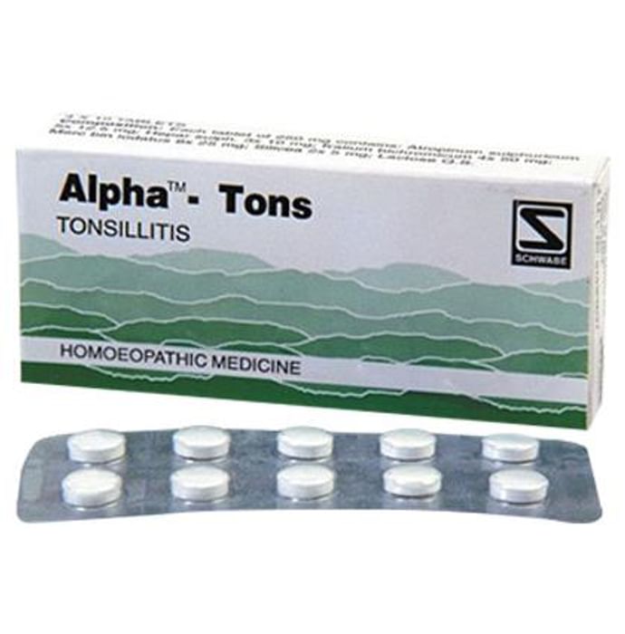 Dr Willmar Schwabe India Alpha - Tons Tablet