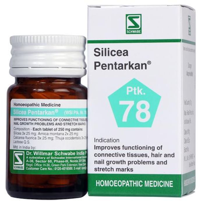 Dr Willmar Schwabe India Silicea Pentarkan Tablet