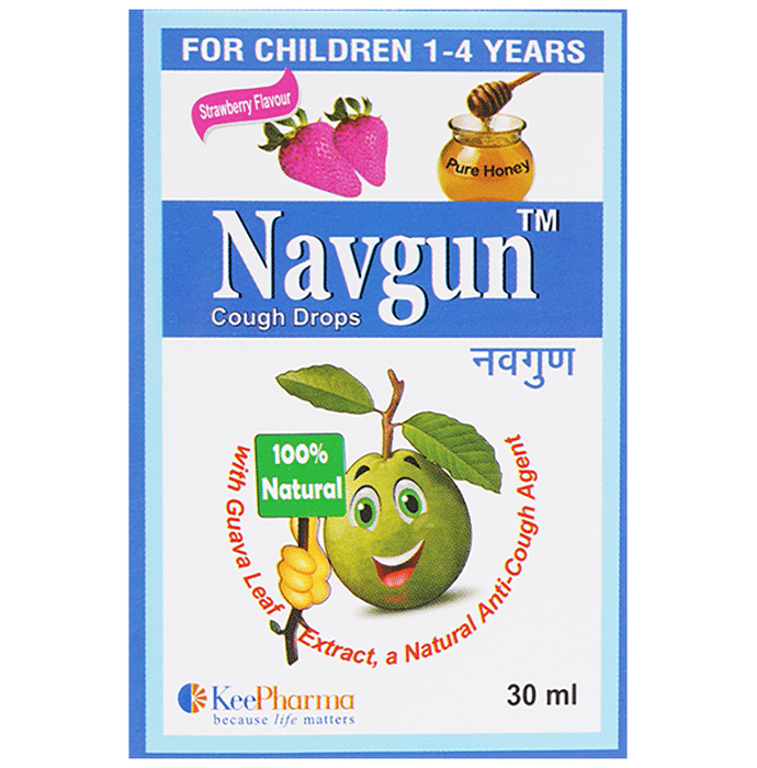 Navgun Oral Drops Strawberry