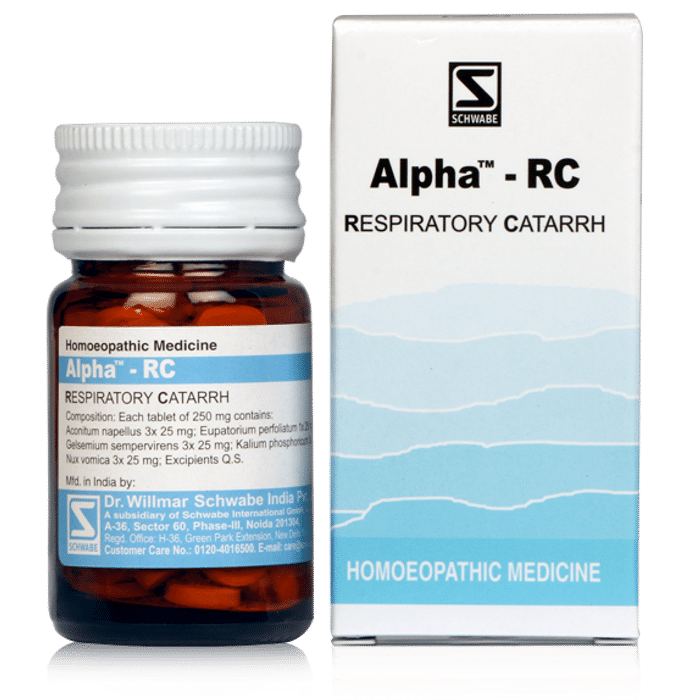 Dr Willmar Schwabe India Alpha - RC Tablet