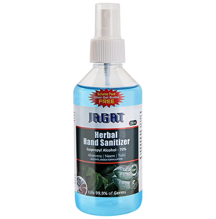 Jagat Herbal Hand Sanitizer Spray (200ml Each)