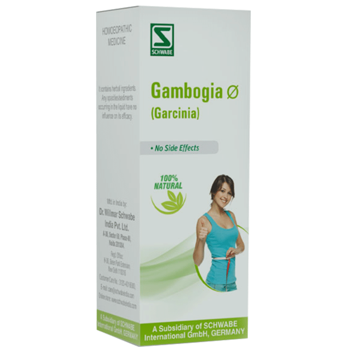 Dr Willmar Schwabe India Gambogia Mother Tincture Q