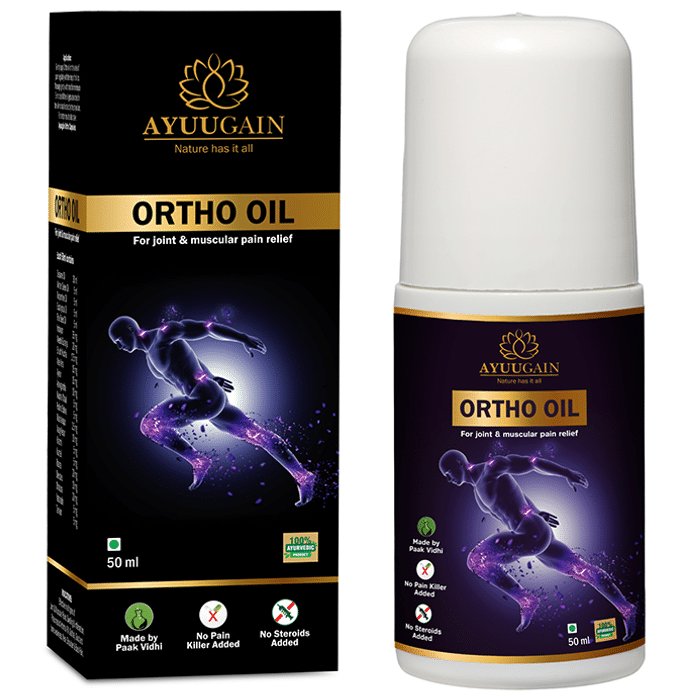Ayuugain Ortho Oil for Joint & Muscular Pain Relief