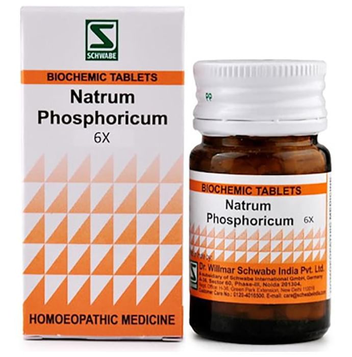 Dr Willmar Schwabe India Natrum Phosphoricum Biochemic Tablet 6X