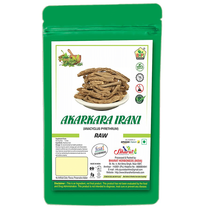BHPI Bharat Akarkara Irani (Anacyclus Pyrethrum) Raw