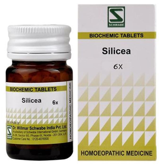 Dr Willmar Schwabe India Silicea Biochemic Tablet 6X