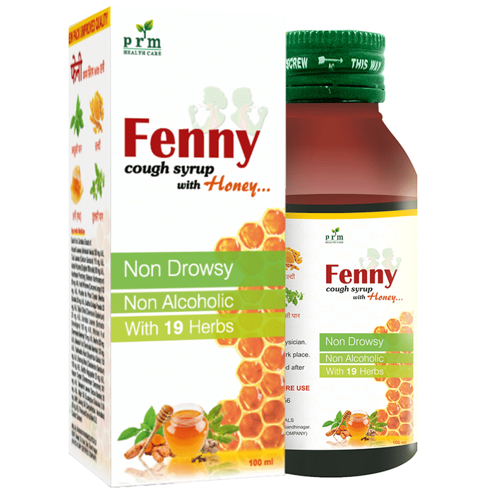Fenny Cough Syrup with Honey (100ml Each)