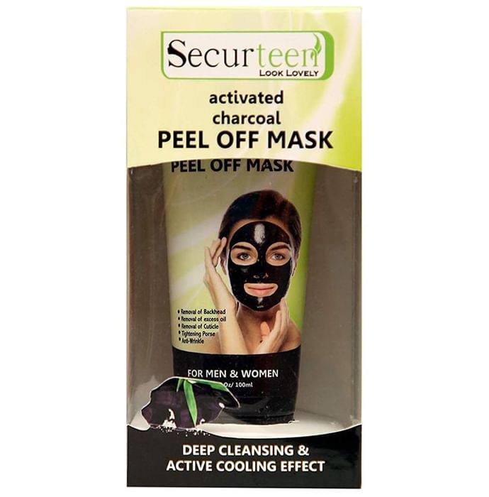 Securteen Activated Charcoal Peel Off Mask