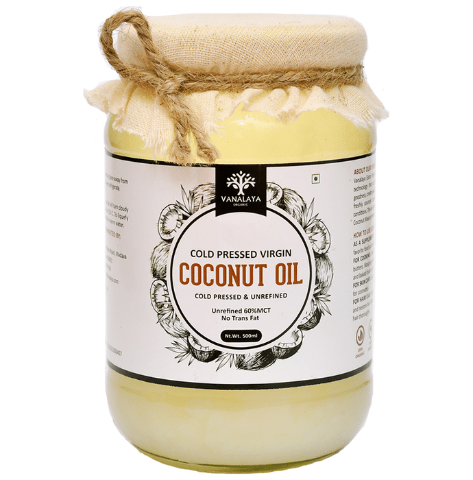Vanalaya Organic Cold Pressed Virgin Coconut Oil