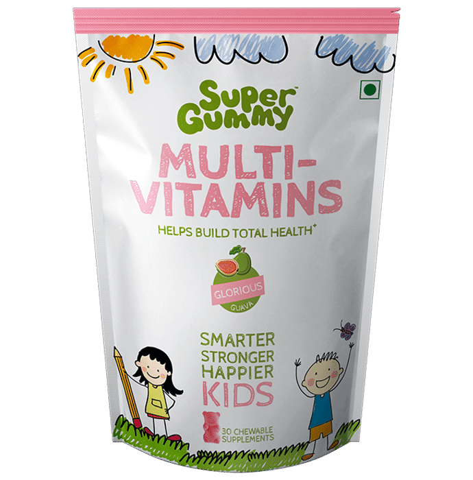 Super Gummy Multi Vitamins for Kids Glorious Guava