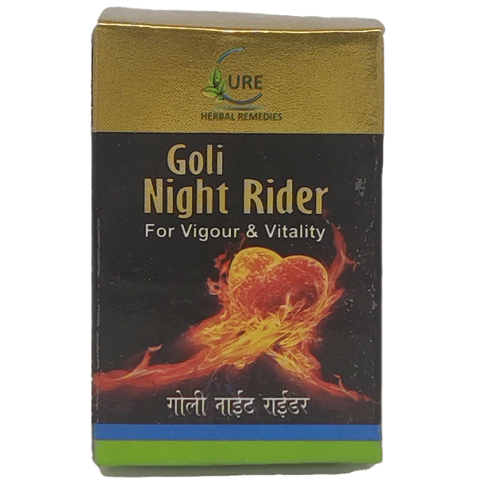 Cure Herbal Remedies Goli Night Rider