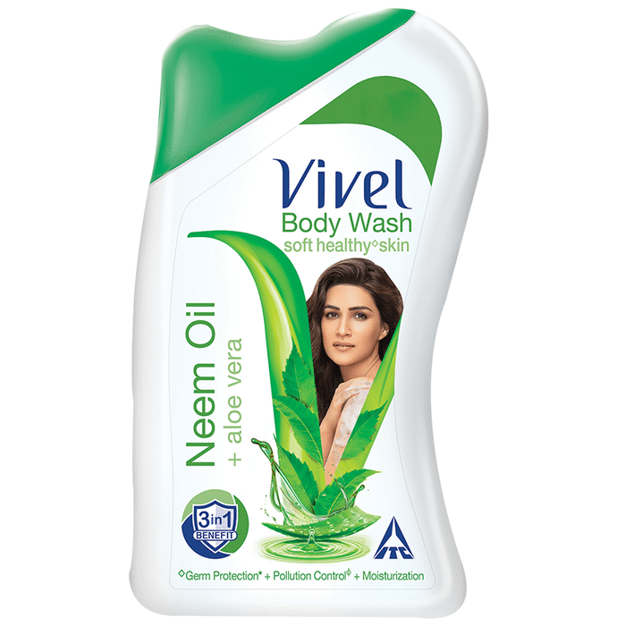 Vivel Neem Oil + Aloe Vera Body Wash