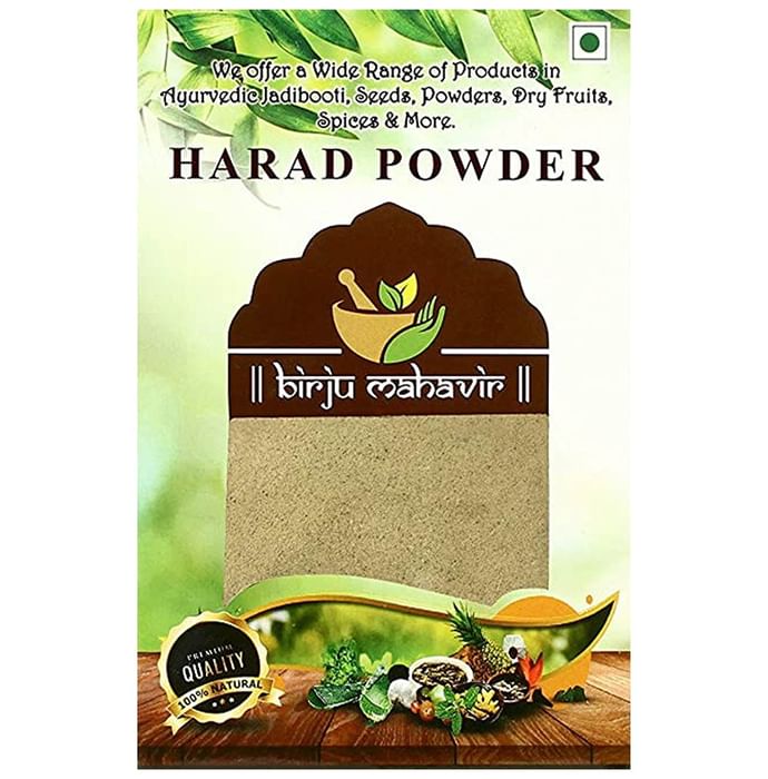 Birju Mahavir Combo Pack of Harad powder, Baheda Powder & Amla Powder (200gm Each)